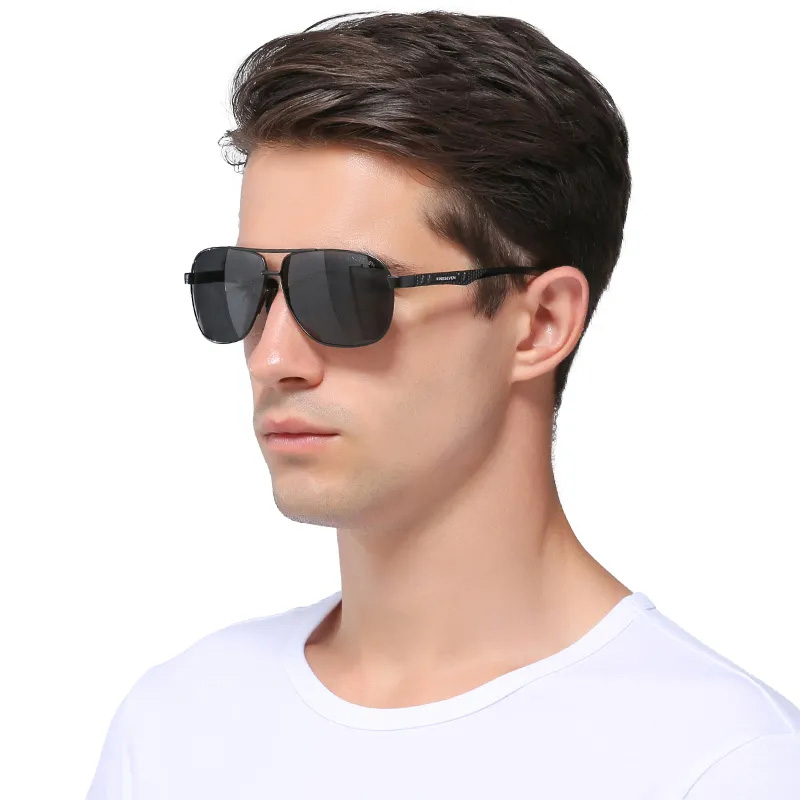 Aviation Alloy Frame HD Polarized Solglasögon