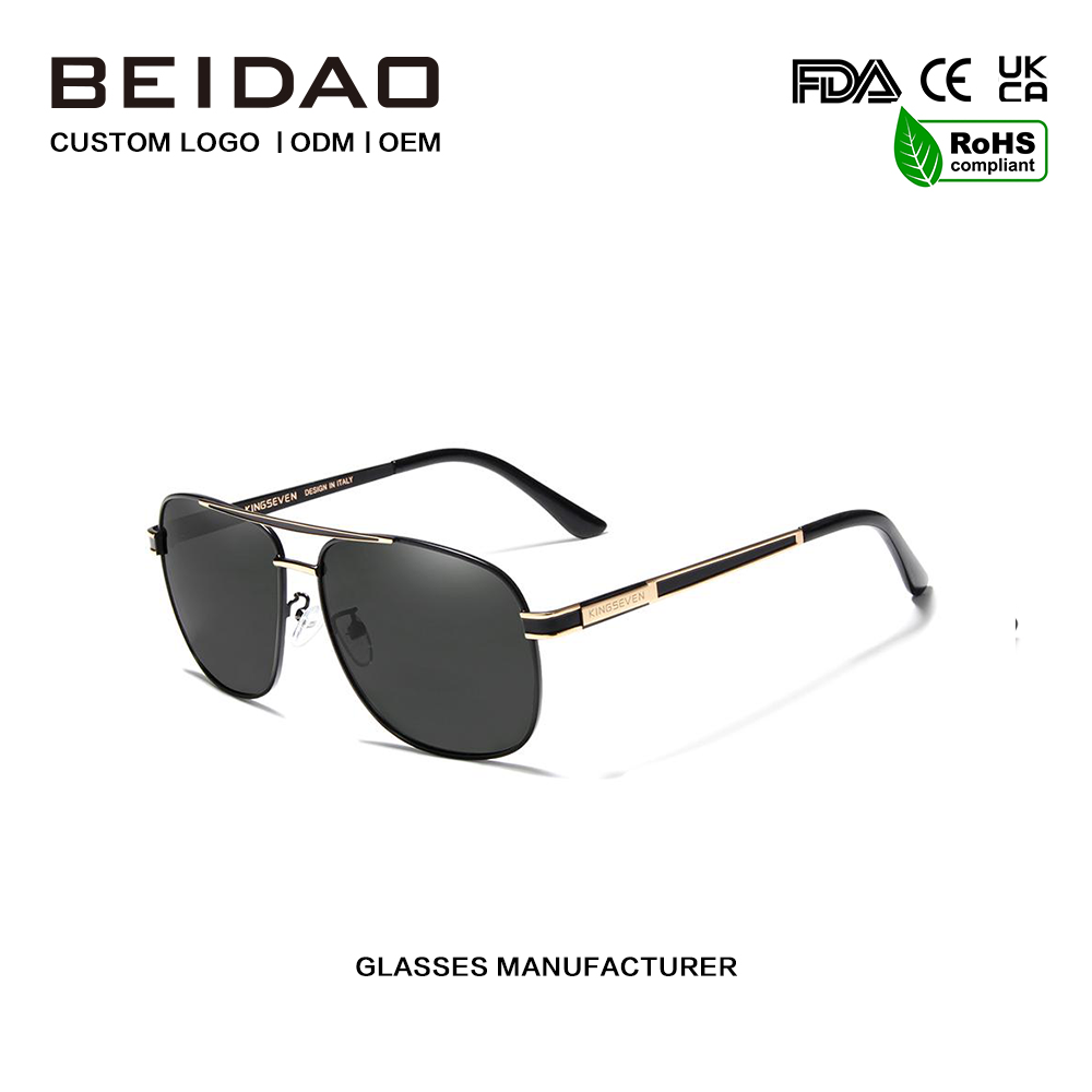 Fashion Alloy Polarized Solglasögon