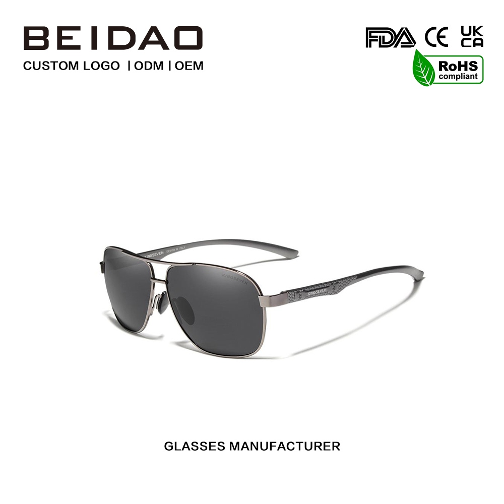 Mode handgjorda polariserade solglasögon