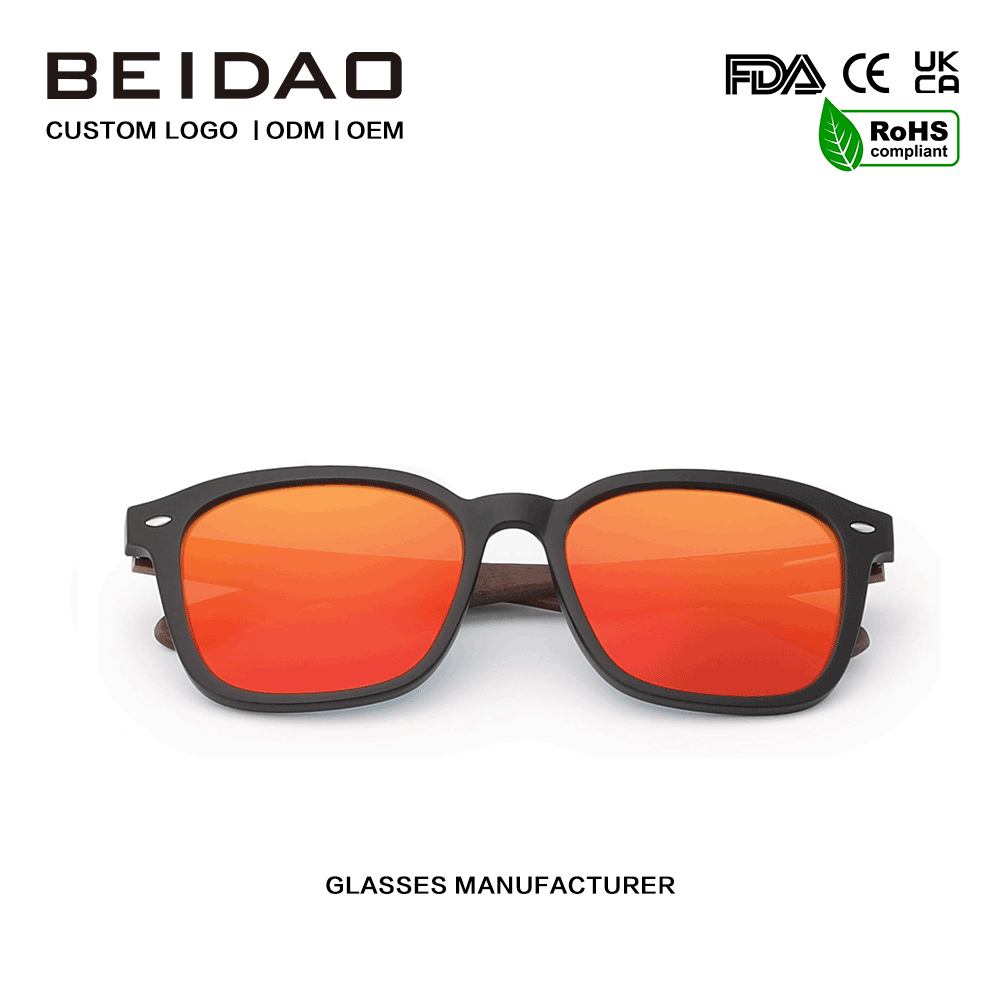 Fashion TAC Polarized UV400 TR90 Ram Polarized Solglasögon